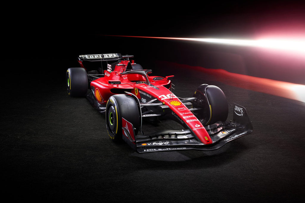 Enthüllung der Ferrari SF-23 Formel-1-Kollektion