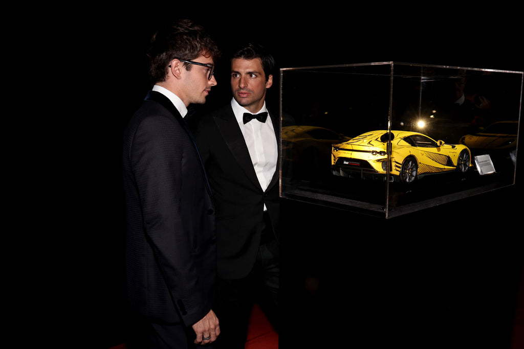 Extraordinary Model by Amalgam raises $90,000 at Auction for the Ferrari Foundation in NYC