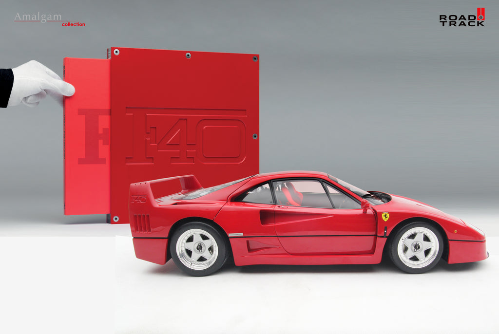 Amalgam Collection launches special Limited Special Edition of 5 1:8 Ferrari F40 models in partnership with Road & Track