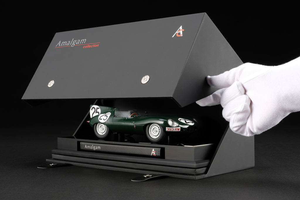 Amalgam Collection Reveals 1:18 Scale Edition of 1956 Reims 12 Hours Winning Jaguar D-type