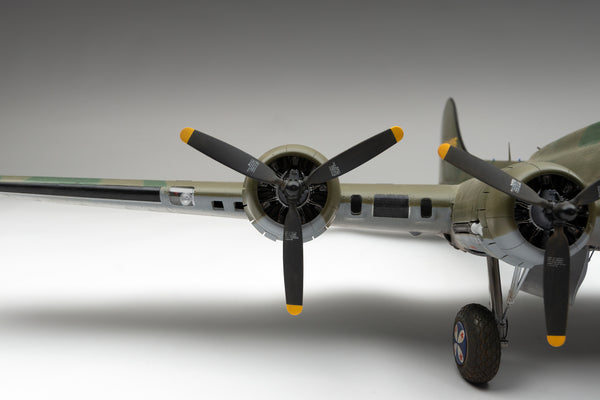 美品 1930年代 アメリカ製◆爆撃機 ボーイングB-17模したオブジェ付き灰皿 超大型爆撃機「B-17G フライングフォートレス」の「ローズ・オブ