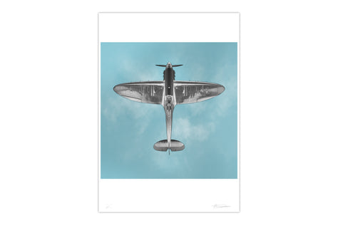 Spitfire Art Screen Print