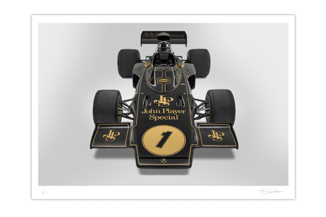 Lotus 72D - Alan Thornton Fine Art Screen Print