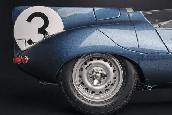 Gemas Miniatura Milestone Y Telarañas Jaguar D Tipo 1957 Ganador Le Mans #3 1/43 Gemas Miniatura Milestone Y Telarañas Jaguar D Tipo 1957 Ganador Le Mans #3 1/43