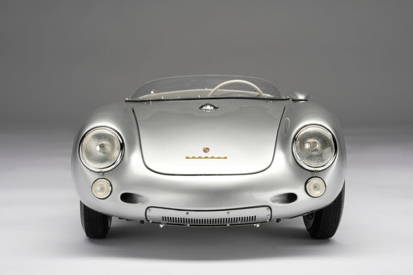 Porsche 550 RS Spyder (1955) - Silver Metallic - 1:8 scale
