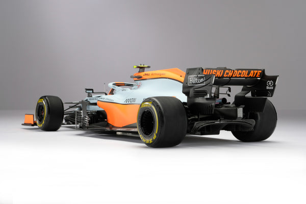 McLaren reveal retro blue and orange Gulf Oil legendary livery for F1 car  at Monaco Grand Prix, F1 News