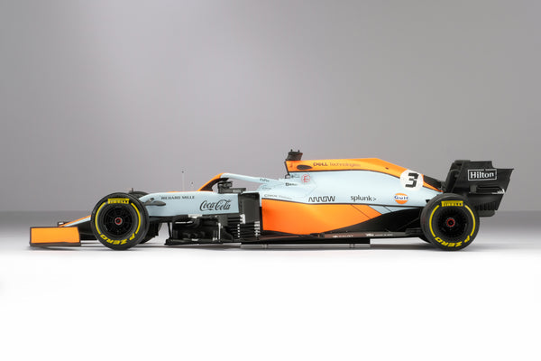 Spark 1:18 Lando Norris McLaren MCL35M #4 7ème Abu Dhabi GP Formule 1 2021 18s608