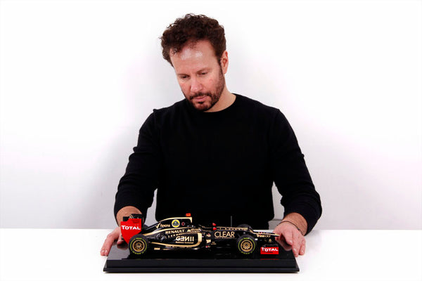Miniature Minichamps 1/43 Lotus E20 F1 2012 #10 - Romain Grosjean - Excellent état