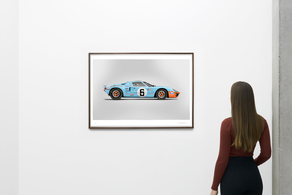 La edición de bellas artes del Ford GT40