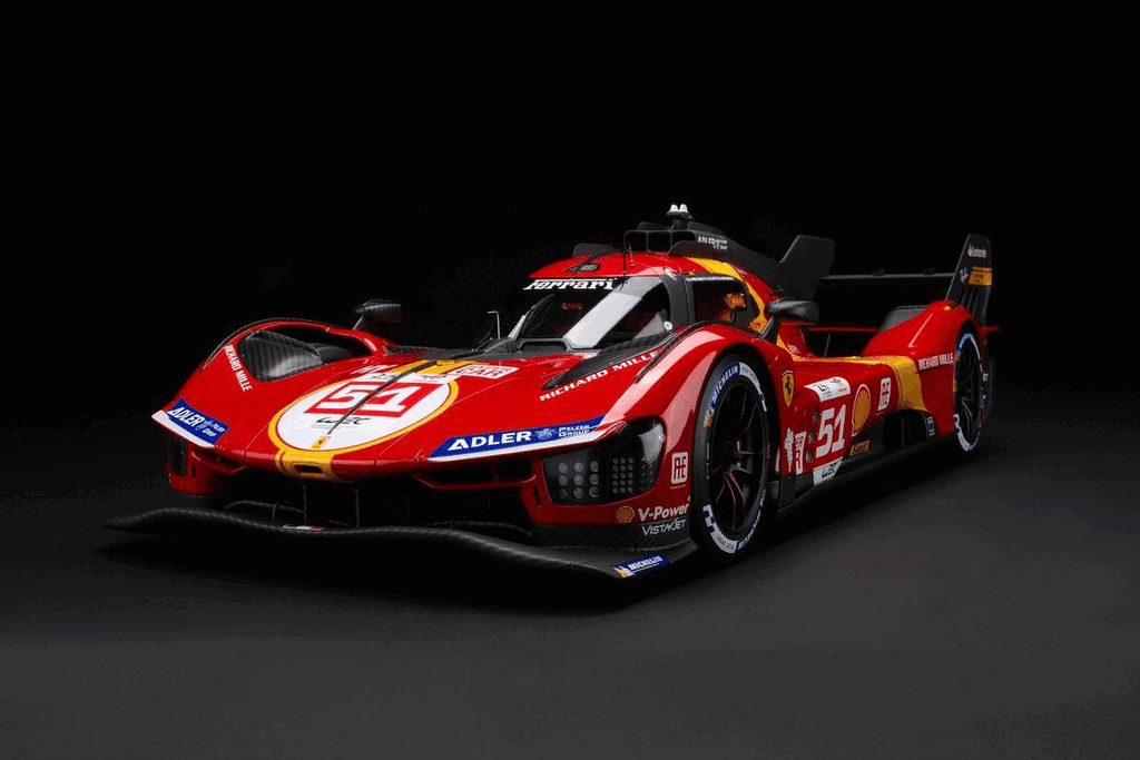 El Ferrari 499P ganador de Le Mans