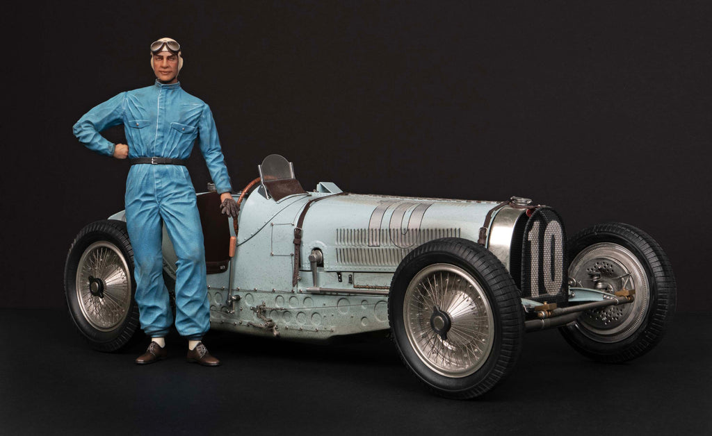 Edición de figura de Bugatti Type 59 Jean-Pierre Wimille