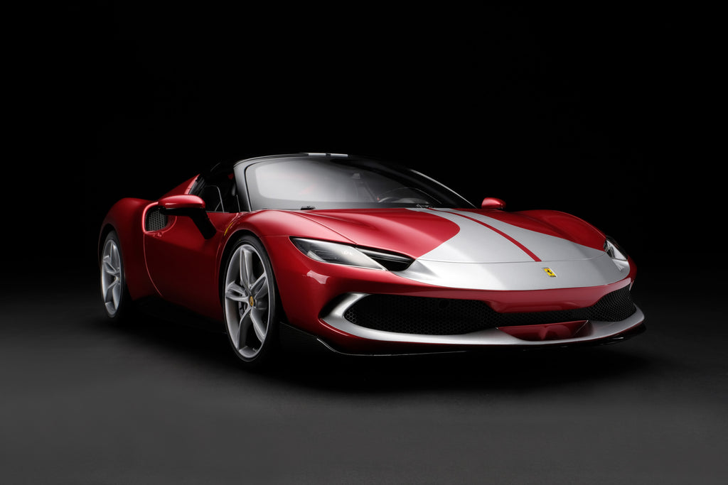 Amalgam Reveals The Ferrari 296 GTS at 1:8 scale