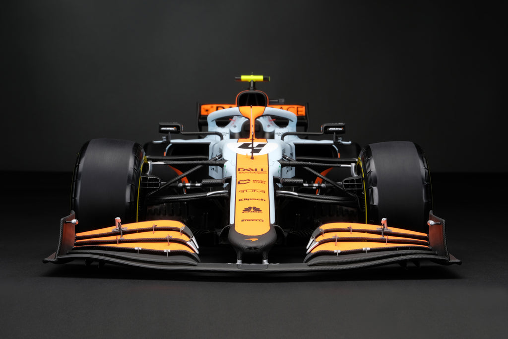 Amalgam reveal new images of the McLaren MCL35M at 1:8 scale