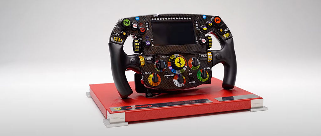 Model Handling: Ferrari SF21 Steering Wheel - M6172
