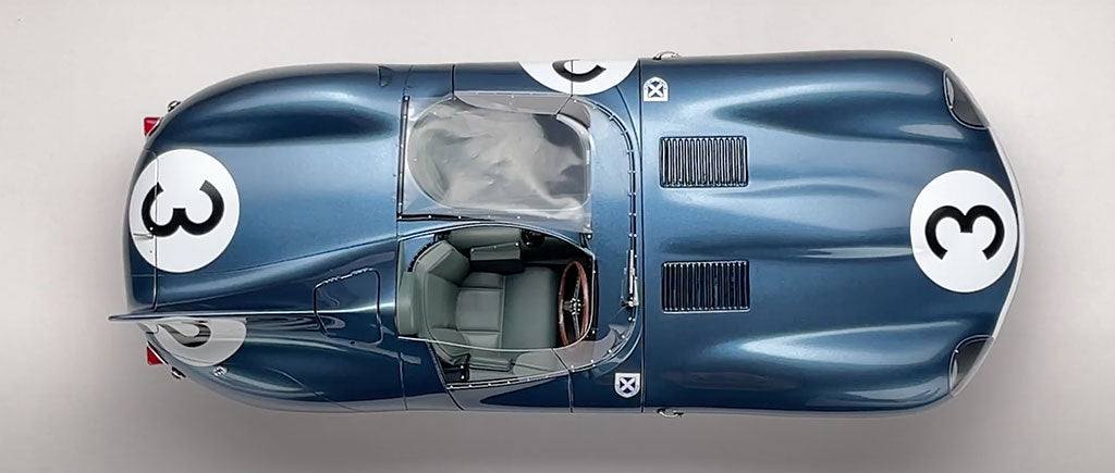 Model Handling: Jaguar D-type - 1957 Le Mans - M5502-L57