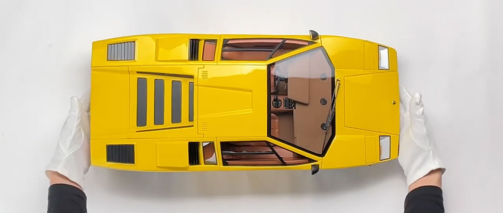 Model Handling: Lamborghini Countach LP400 - M5263-SC2