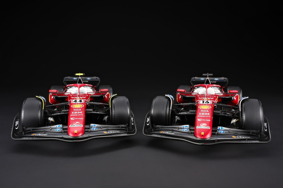 Amalgam Collection Unveils Ferrari SF-25 Models In Niki Lauda 50th Anniversary Livery