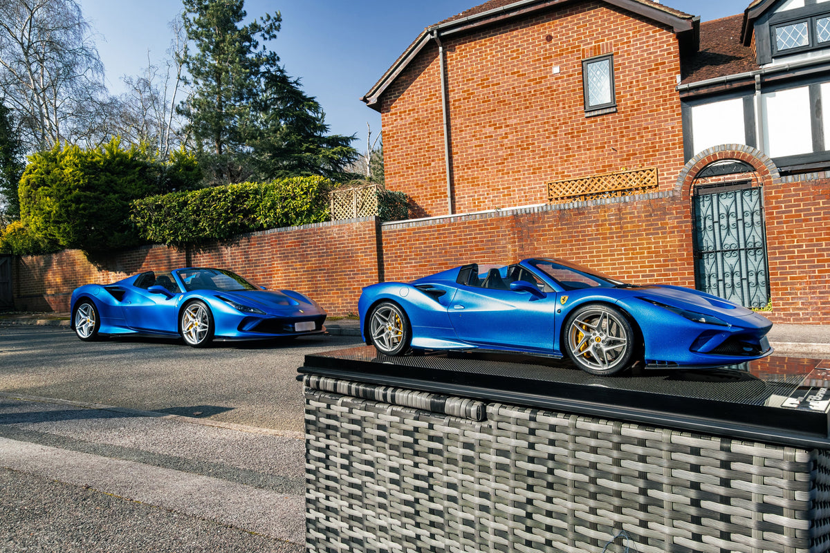 A Striking Ferrari F8 Spider Captured in Miniature