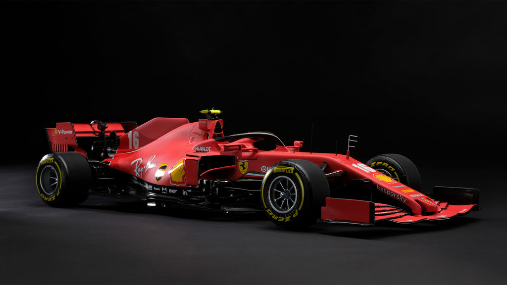 La colección Amalgam Ferrari SF1000: Leclerc y Vettel