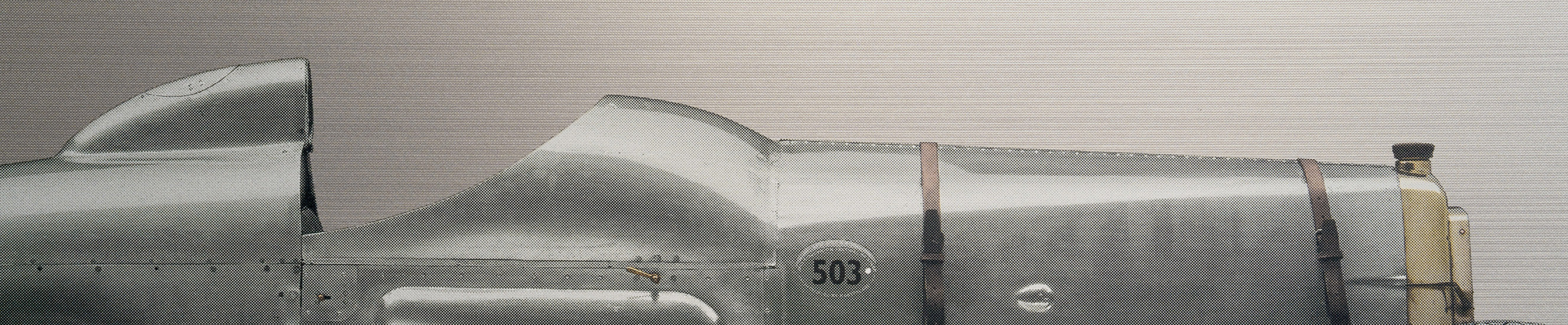 Aston Martin Razor Blade Half Tone Flat Bed Editions