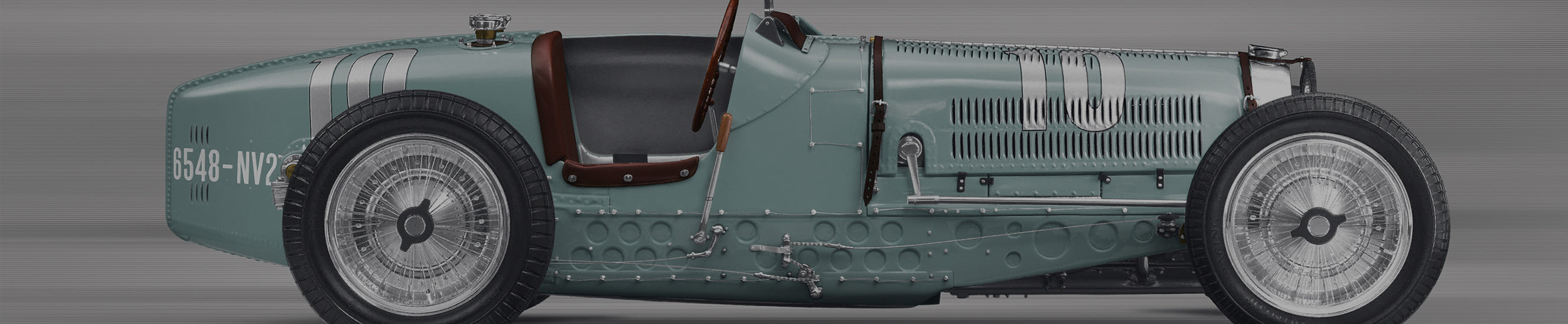 Bugatti Type 59 Half Tone Flat Bed Editions