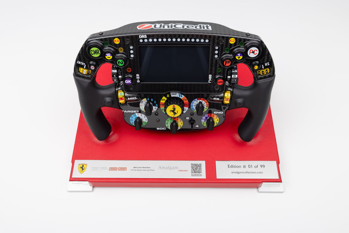 Ferrari SF-25 Steering Wheel (2025) - Lewis Hamilton