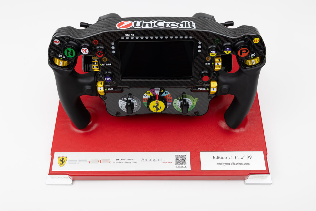 Ferrari SF-26 Steering Wheel (2026) - Charles Leclerc