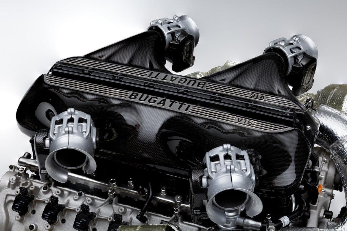 Moteur et boîte de vitesses BUGATTI Tourbillon V16 (2026)