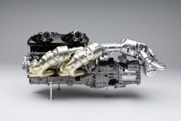 Bugatti Tourbillon Rear Enginee BUGATTI Tourbillon V16 Engine and Gearbox (2026) – Amalgam Collection