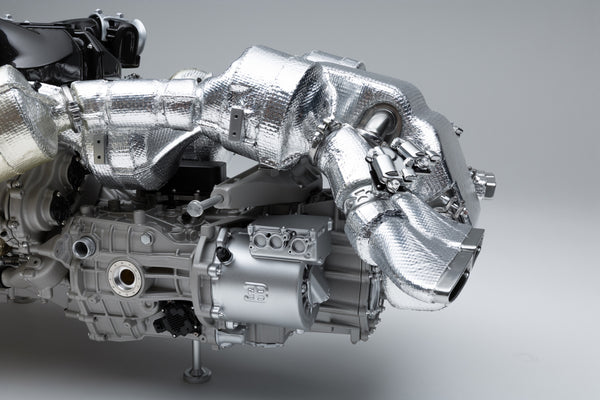 Bugatti Tourbillon Rear Enginee BUGATTI Tourbillon V16 Engine and Gearbox (2026) – Amalgam Collection