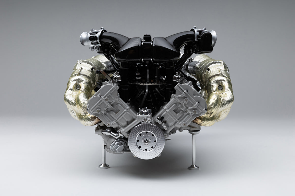 Moteur et boîte de vitesses BUGATTI Tourbillon V16 (2026)