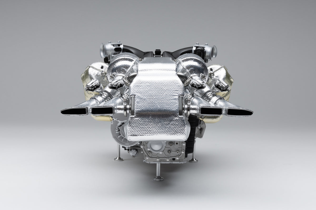 Moteur et boîte de vitesses BUGATTI Tourbillon V16 (2026)