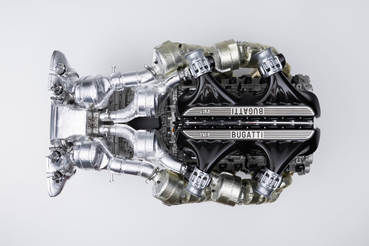 Moteur et boîte de vitesses BUGATTI Tourbillon V16 (2026)