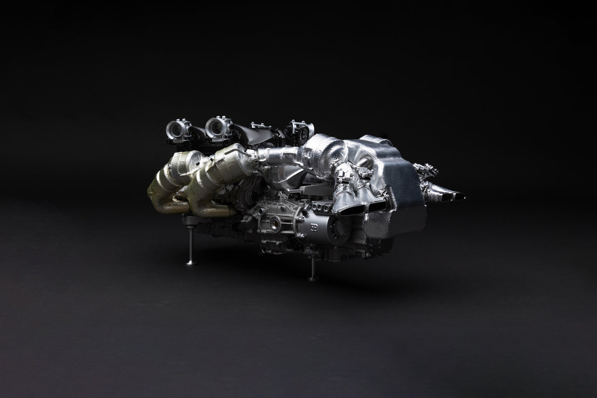 Moteur et boîte de vitesses BUGATTI Tourbillon V16 (2026)