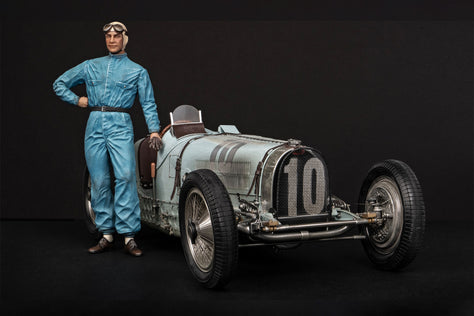 ブガッティ タイプ 59 - 1935 ベルギー GP - ジャン・ピエール・ヴィミーユ フィギュア エディション