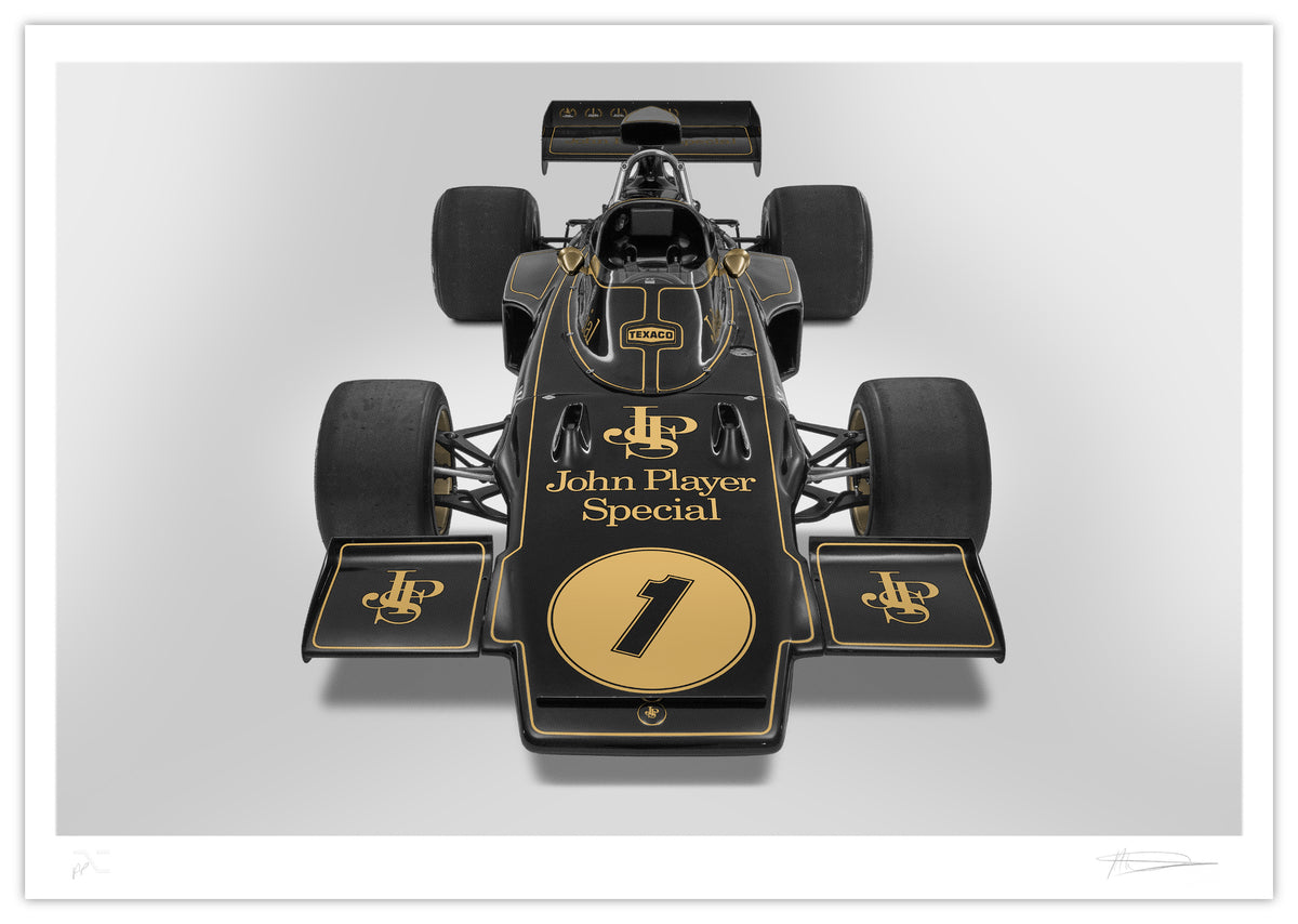 Lotus 72D - Alan Thornton Fine Art Screen Print