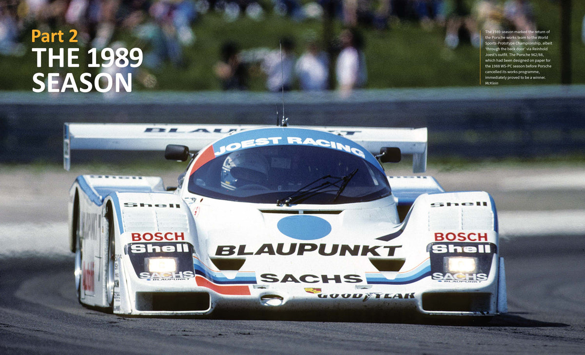 Porsche 962/88 - The Autobiography of 962 011 (Limited Edition)
