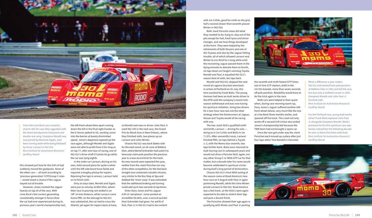Porsche 962/88 - The Autobiography of 962 011 (Limited Edition)