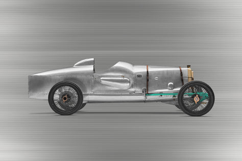 Aston Martin 'Razor Blade' - 85cm Half Tone Flat Bed Print - Side View