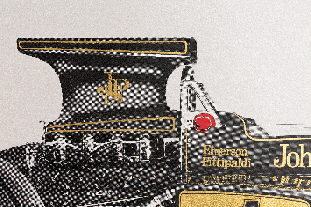 Lotus 72D Signed Edition Art Screen Print