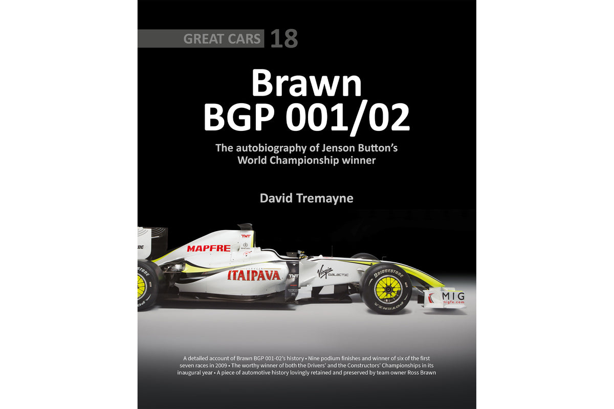 Brawn BGP 001/02 "The Autobiography of Jenson Button's World Championship Winner" (Limited Edition)
