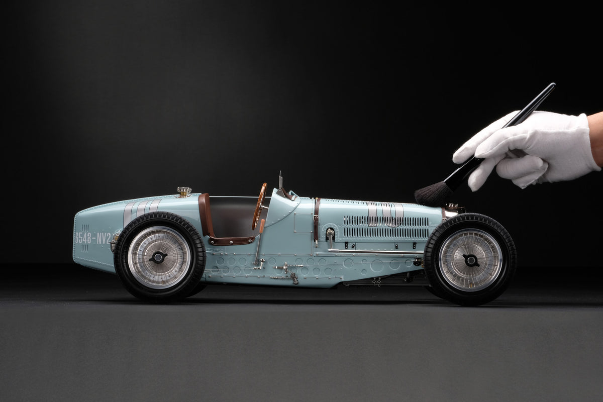BUGATTI Type 59 - Grand Prix de Belgique 1935 - Wimille - Échelle 1:8