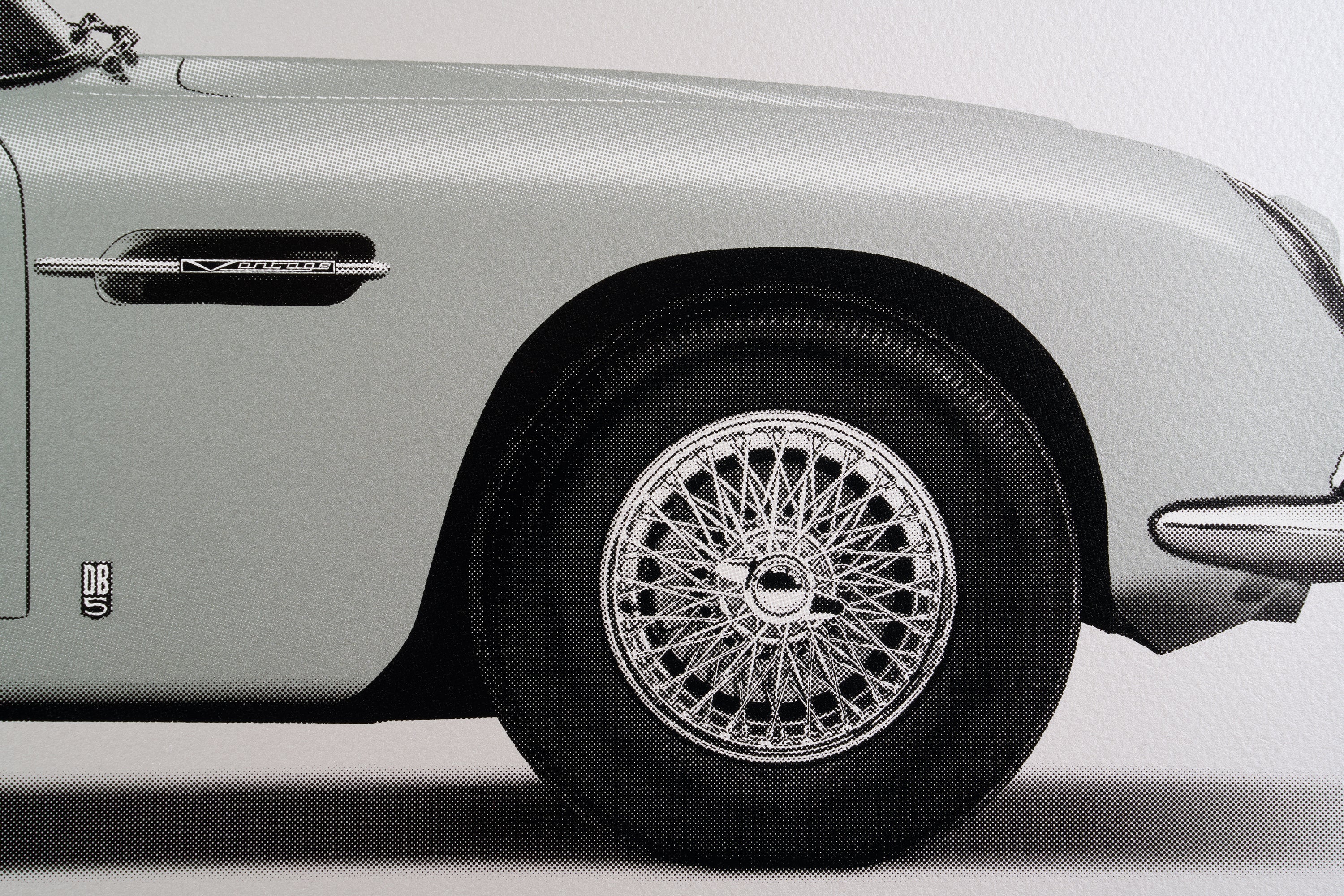 アストンマーティン DB5 ヴァンテージ - アラン・ソーントン - アート