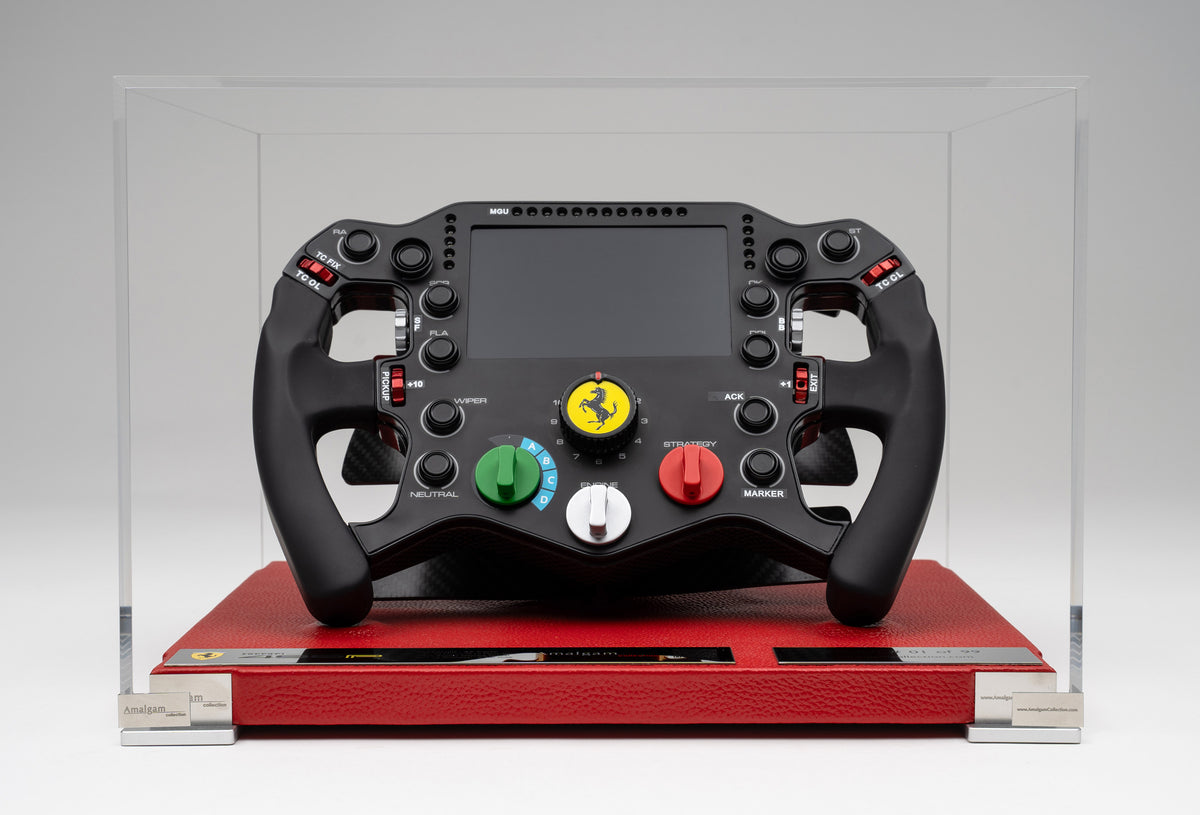 Ferrari 499P Full Size Steering Wheel Replica - 2023 Le Mans Winner - by Amalgam Collection
