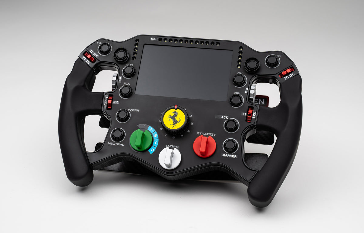 Ferrari 499P Full Size Steering Wheel Replica - 2023 Le Mans Winner - by Amalgam Collection