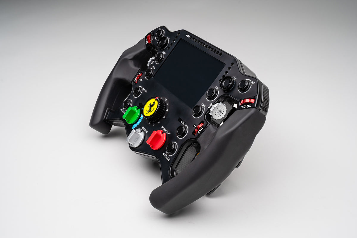 Ferrari 499P Full Size Steering Wheel Replica - 2023 Le Mans Winner - by Amalgam Collection