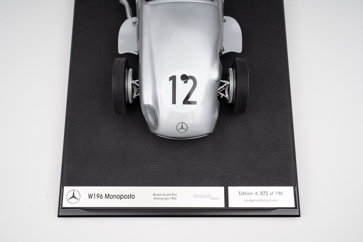 Mercedes-Benz W196 Monoposto - 1955 British GP - #12 Sir Stirling Moss