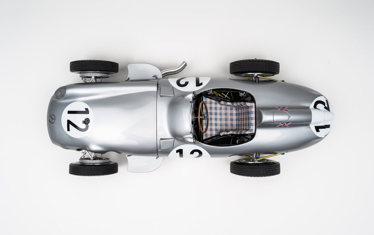 Mercedes-Benz W196 Monoposto - 1955 British GP - #12 Sir Stirling Moss