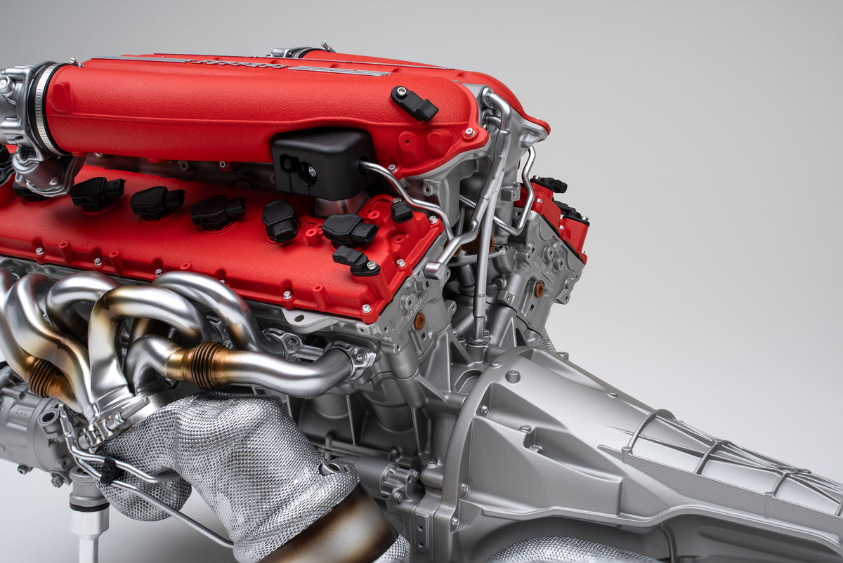 Ferrari 12Cilindri V12 F140HD Engine and Gearbox at 1:4 scale by Amalgam Collection