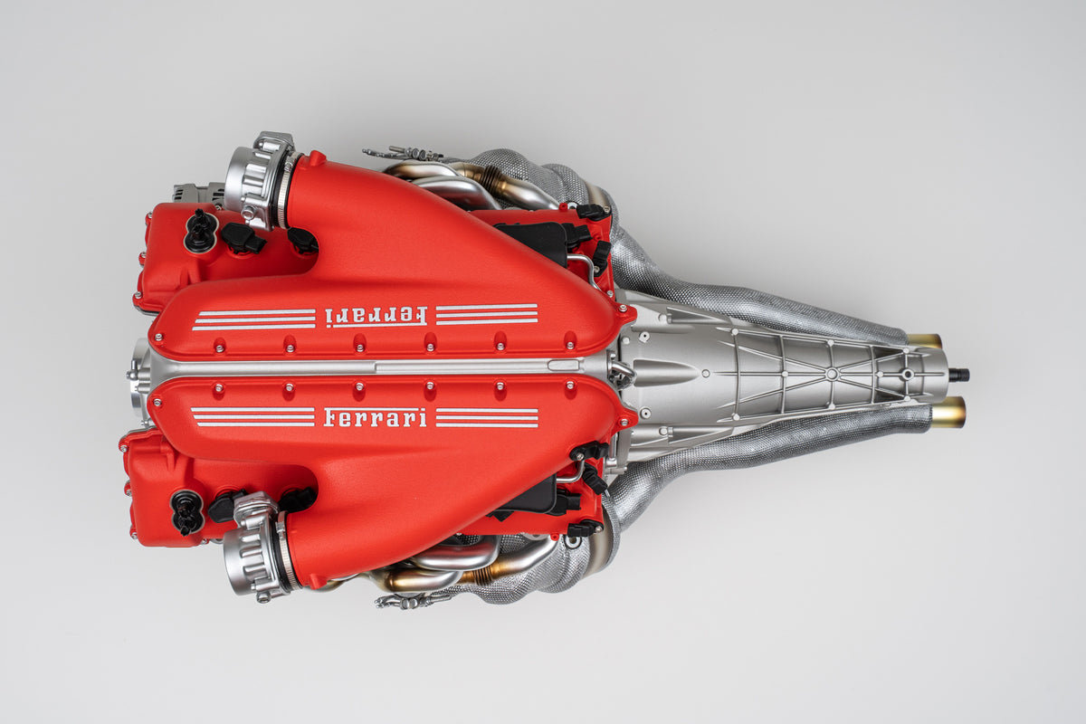 Ferrari 12Cilindri V12 F140HD Engine and Gearbox at 1:4 scale by Amalgam Collection